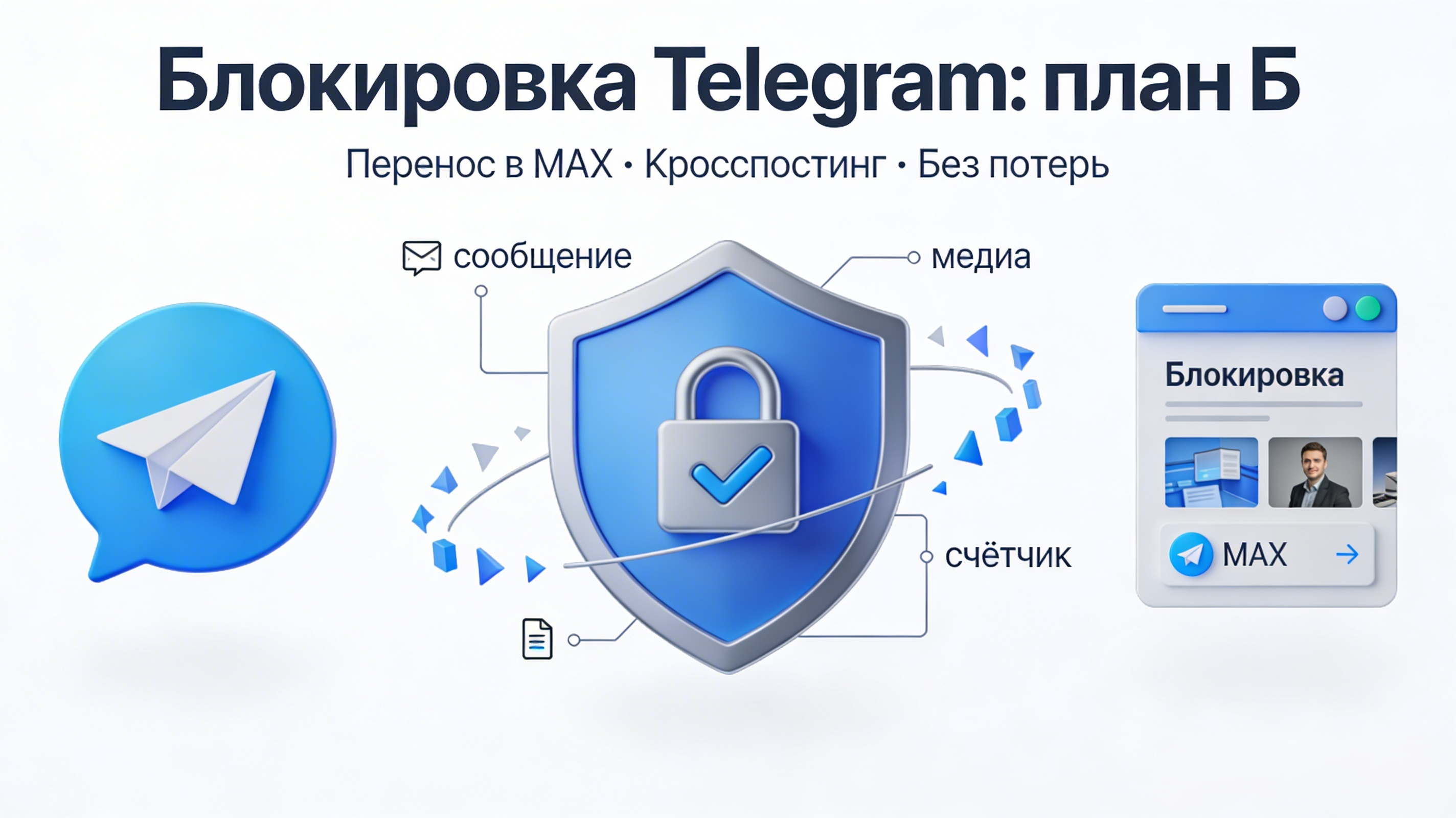 Почему перенос из Telegram в MAX — это про контроль, а не про панику