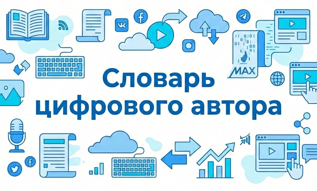 Словарь цифрового автора: гид по терминам для переноса канала в MAX и его продвижения