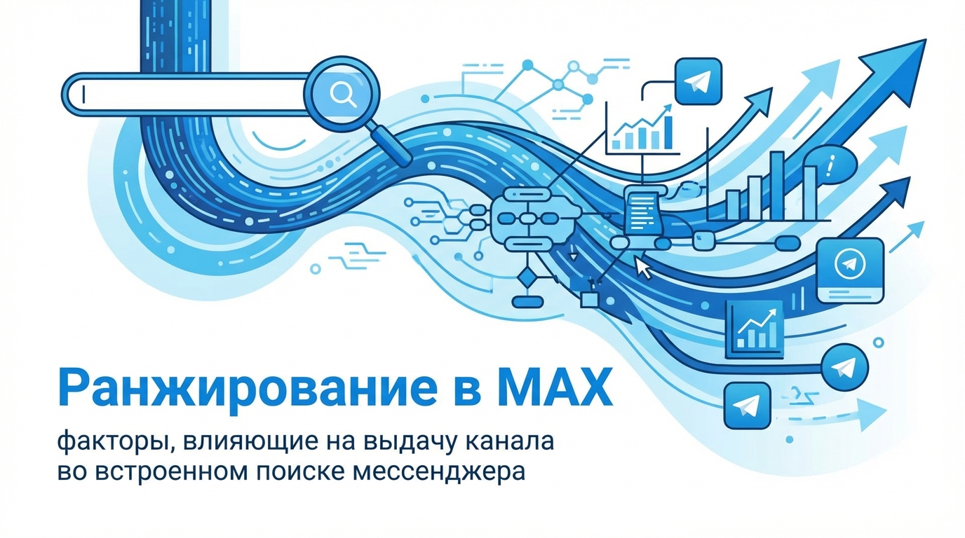 Ранжирование в MAX: факторы, влияющие на выдачу канала во встроенном поиске мессенджера