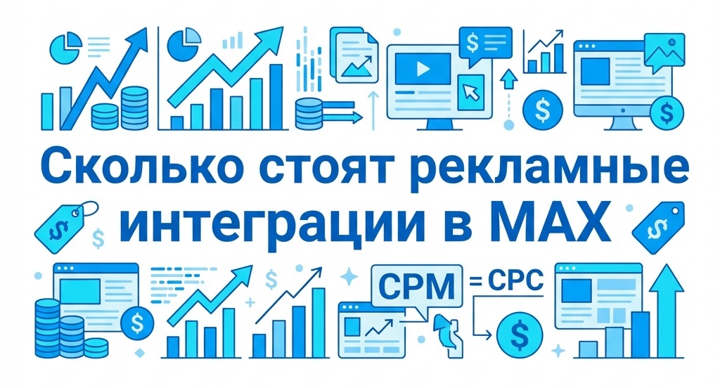 Сколько стоят рекламные интеграции в MAX: методика расчета CPM и CPC для авторов