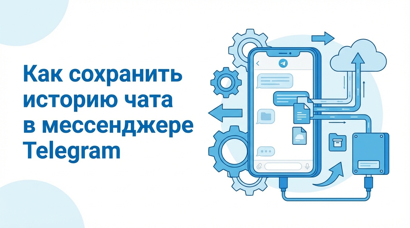 Как сохранить историю чата в мессенджере Telegram