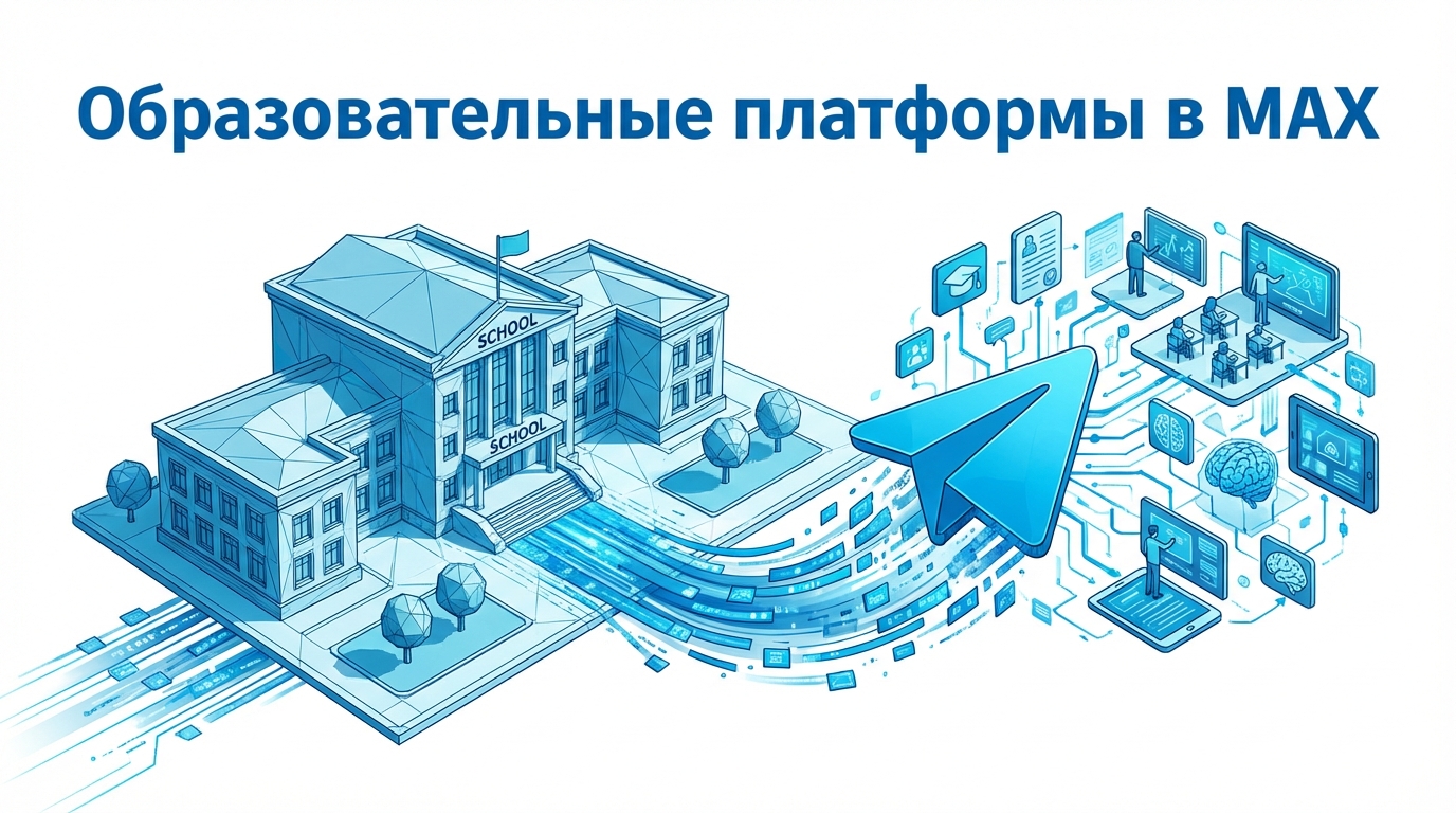 Образовательные платформы в MAX: как школы и вузы переносят дистанционное обучение из Telegram